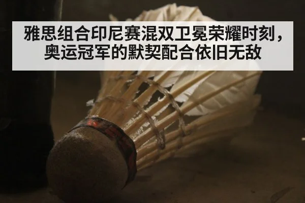 雅思组合印尼赛混双卫冕荣耀时刻，奥运冠军的默契配合依旧无敌